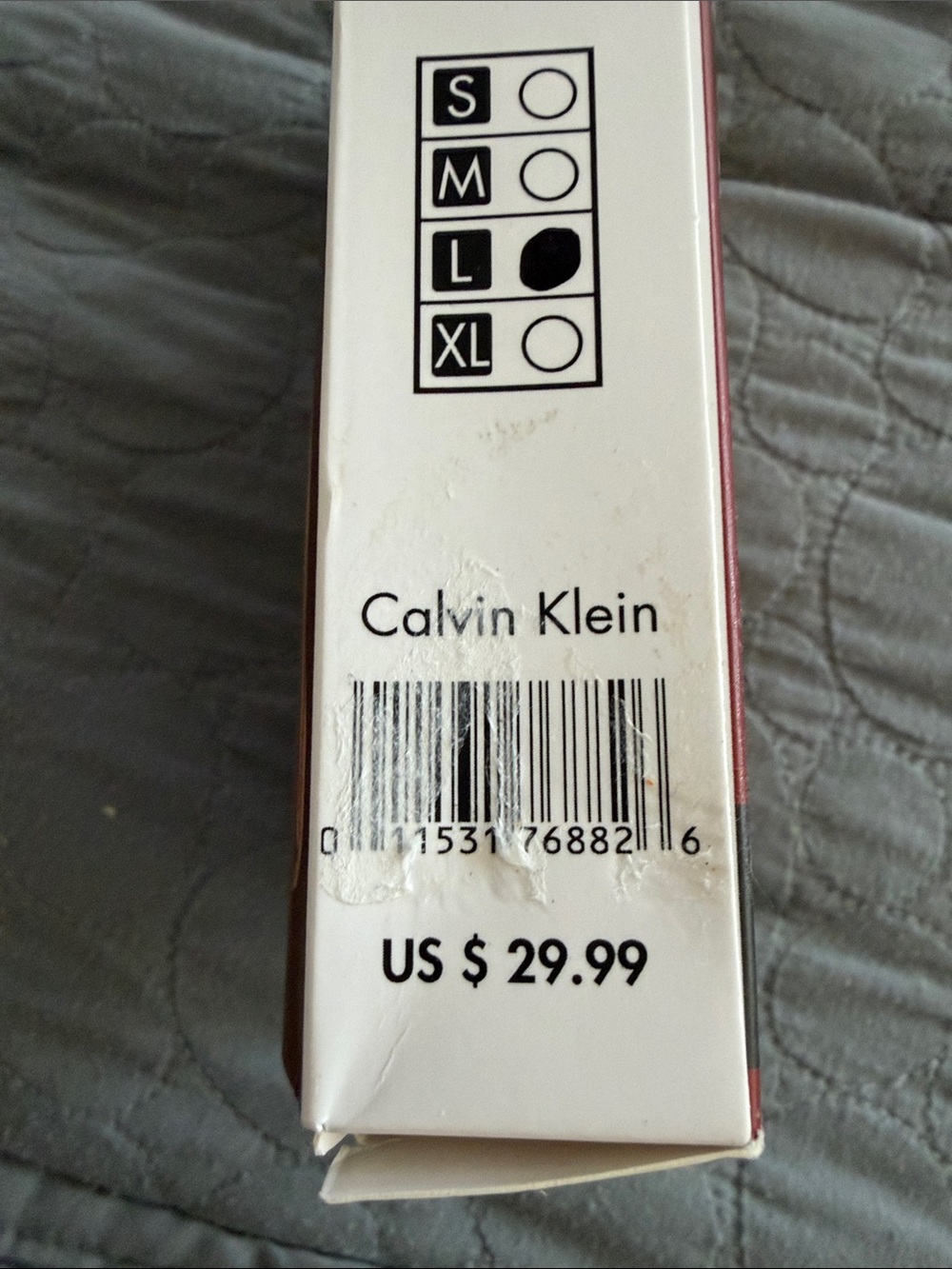 Calvin Klein Women’s Maroon Bralette & Bikini Set - Picture 5 of 7